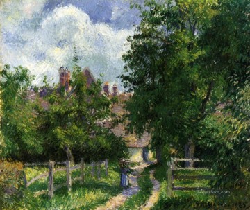neaufles sant martin near gisors 1885 Camille Pissarro scenery Oil Paintings